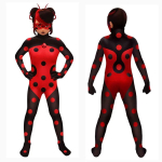 Imeimeeline Kimalane Cosplay Bodysuit, Kimalase T&auml;ispikk Kombinesoon Lastele ja T&auml;iskasvanutele Halloweeni Etenduseks 120cm punane