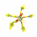 5 tk HENGJIA 0,13 untsi mini kalalusikas Forell Bass haugi metallist landid 5pc