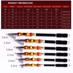 Sougayilangi &otilde;ngeritv BD s&uuml;sinikkiust ridv Superhard Boat Fly landiridv kvaliteetse teleskoopiga 1.8m must