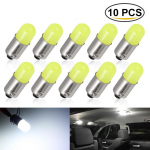 10 tk BA9S LED T4W H6W Led pirn Canbus auto sisevalgusti automaatne kiilu marker kuppellamp lugemisukse valgusti 6000K 12V