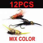 12 tk #12 segav&auml;rviline messingpea kivik&auml;rbes n&uuml;mf Forelli kalap&uuml;&uuml;gi k&auml;rbsed must oranž kollane