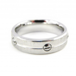 Bague Homme 'Lien d'Amour' Acier 64 h&otilde;be