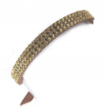 Les Tr&eacute;sors De Lily [N1187] - Bracelet Cr&eacute;ateur 'Sissi' marron kuld