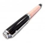 Jacques ESTEREL [K5686] - Coffret roller 'Jacques Esterel' noir rose nacr&eacute; Heleroosa