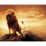 Teemanttikandid Lion Simba Teemantmaal Ristpistes 20X30CM