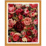 Isetegija 5d teemantmaaling roosiseina kunst Decor.Home Decor Teemanttikandid roosilillega seinapilt 20X30CM