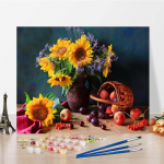 Kodukaunistuse numbrid &Otilde;limaal Digitaalne &otilde;limaal L&otilde;uendikunst DIY Maalimine numbrite j&auml;rgi 40x50cm no frame