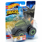 Hot Wheels Monster Trucks Valik 1:64 m&otilde;&otilde;tkavas kogutavaid survevalatud metallist m&auml;nguautosid koos hiiglaslike ratastega 1:64