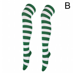 Triibulised reied &uuml;le p&otilde;lve K&otilde;rged sokid naistele Pikad sukad Armsad Kawaii puuvillased kootud k&otilde;rged s&auml;&auml;resoojendajad sokid