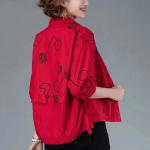 Puuvillane s&auml;rk naiste s&uuml;gisene naiste l&uuml;hike &otilde;huke v&auml;limine &uuml;likond avar vaba vabaaja tr&uuml;kitud s&auml;rk XXXL