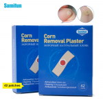 Sumifun 42 tk Jala maisi eemaldamise tapja kalluseid jalatalla valu leevendav raviplaaster Meditsiiniline kleebis konnasilmade kips 42pcs