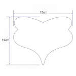 Korduvkasutatav kortsudevastane dekoltee silikoonplaaster liblikakujuline rinnaplaaster iluvarustus Korduvkasutatav nahahooldus