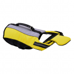 Koerte p&auml;&auml;stevestid k&auml;epidemega helkurribadega reguleeritava istuvusega kokkupandavad ujumisvestid Small kollane