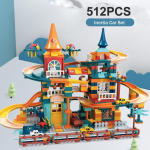 303-512 tk Marmorist v&otilde;idujooks DIY lab&uuml;rindis pallid ehitusklotsid lehter liuguklotsid klotsid Harivad m&auml;nguasjad lastele