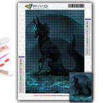 Populaarne 5D isetegemise ristpistes metsik metsalise tiigri maalimine t&auml;ispuur-ristpistes k&auml;sit&ouml;&ouml;komplekt seinakleebis Kodukaunistus Full Round 20X30CM