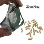 20tk Karpkalap&uuml;&uuml;gi tarvikud L&uuml;hikesed &otilde;ngejadad D Rig kickers konksud varrukad sassipundumisvastane varrukas juustele ronnie rigs otsaotsad