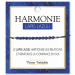 Les Tr&eacute;sors De Lily [R3077] &ndash; disainerk&auml;ev&otilde;ru 'Min&eacute;ralia' lapis lazuli (harmooniat) - 3 mm sinine