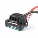 150A harjadeta ESC XT60 pistik 2-4S Lipo 5A/5,8V BEC-ga 3660/3670/3674 harjadeta mootorile 1/8 XT60 plug must