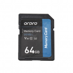 ORDRO 64 GB m&auml;lukaart V30 klass 10 SD-kaart 95 MB/s suur kiirus digitaalsete videokaamerate jaoks must