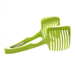 Viilutajad, tomat, , viilutajad, l&otilde;igatud puuviljad, osad, k&auml;sitsi l&otilde;igatud puuviljaklamber One Size roheline