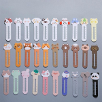 30 tk/komplekt imearmsaid loomade j&auml;rjehoidjaid, mis aitavad teil hoida oma kohta raamatutes 30Pcs/Set mitmev&auml;rviline