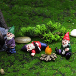 4 tk Haldjaaia p&auml;kapikutarvikud Minu v&auml;ike s&otilde;ber Purjus p&auml;kapiku p&auml;kapiku kuju 3x gnome AND 1x bonfire