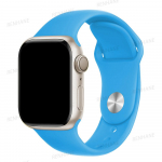 Silikoonrihm Apple Watchi rihma jaoks 45mm 44mm 40mm 41mm 42mm 38mm 49mm k&auml;ev&otilde;ru iwatch seeria 8 7 se 3 4 5 6 Ultra rihm 42 44 45 49 mm M-L sinine