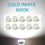 10tk MR11 Led pirn AC12V 3W EI v&auml;relemist 120 kraadi 2835smd 15leds GU4 mini kohtvalgusti elutuppa Vahetage halogeenvalgusti