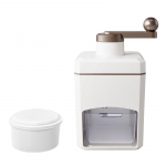 Kaasaskantav j&auml;&auml;habemeajamismasin k&auml;sitsi vajutage lumekoonuse smuutivalmistaja j&auml;&auml;plokki purustav l&ouml;rtsimasin 【1】with 1 mold valge