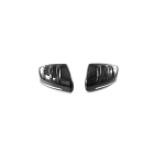 beautify Fit For BYD Atto 3 Yuan Plus 2022 2023 external car Side Rear View Mirror Cover Trim Accessories refit Glossy black black