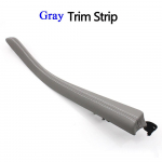 Juhi vasakpoolne keskkonsooli kaas k&auml;etoe karbi kattepaneel nahast kaunistusriba BMW 5-seeria F10 F11 F18 520 523 525 528 jaoks Oyster Trim Strip