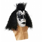 Suudlusb&auml;nd Gene Simmons Punk Mask Lateks Cosplay Chaim Witz Rock Bar Party Halloween Maskid Kost&uuml;&uuml;mirekvisiidid style 1