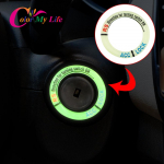 Helendav Auto Mootori K&auml;ivitus-Seiskamis S&uuml;&uuml;tel&uuml;liti Sisekate Kate Auto Kleebis Dacia Duster Logan Sandero Stepway Lodgy Mcv Autole Inner Diamater 33mm