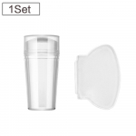 1 komplekt DIY k&uuml;&uuml;nte poleerimisstamper k&uuml;&uuml;nte stantsimise t&ouml;&ouml;riist prantsuse manik&uuml;&uuml;ri k&uuml;&uuml;nte stamper kaabitsa silikoonkomplekt valge