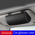 Car glasses case sun visor storage box multifunctional non-destructive installation creative car sunglasses must