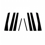 Vauxhall Insignia 2018-2022 auto samba postide jaoks Ukseakna dekoratiivkleebised L&auml;ikiv klavermust, Buick Regal 2018 2019 2020