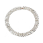 VRIUA Mood Vintage Ehted Ketid Kaelakeed Naistele T&uuml;drukutele H&otilde;bedane Kootud Lai kett Kaelakee Kaelakee