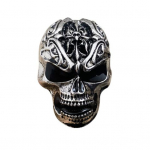 Alloy Skull auto &otilde;huv&auml;rskendaja &otilde;huventilaatori kinnitus kauakestev l&otilde;hn l&otilde;hna eemaldamise klambri t&uuml;&uuml;p auto &otilde;hu v&auml;ljalaskeava aroomiteraapia hajuti auto tarvikud must/h&otilde;be