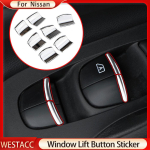 Nissan Rogue March Sentra Versa Sunny Teana Altima Juke Kicks Pathfinderi autoakna t&otilde;stmise nupu litrite kleebis black