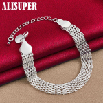 925 h&otilde;bedast 10 mm kootud k&auml;ev&otilde;ru ehted 20cm