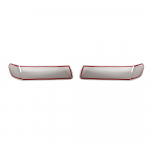 Ratta kulmude laterna kaunistuse ABS-valguskatte kleebis Jeep Wranglerile JL JT Gladiator 2018 Up v&auml;listarvikutele must