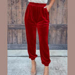 S&uuml;gistalvised sametp&uuml;ksid Naiste Veluurp&uuml;ksid Naiste vabaaja lahtised elastsed p&uuml;ksid naistele S