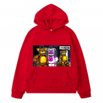 FNAF lasteriided t&uuml;drukutele anime kapuuts Fliisist dressipluus poistele y2k sudadera S&uuml;giskaru J&auml;nes M&auml;ng Kawaii pullover Jope Hoodid 140