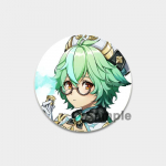 58 mm Genshin Impact pehme n&ouml;&ouml;pn&ouml;&ouml;pn&otilde;el Loominguline naljakas krae m&auml;rk Multifilm Prossid Riided Ehted Aksessuaarid Armsad kingitused