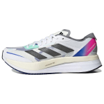 adidas Adizero Boston 11 Valge Lucid Blue Fuksia Unisex Tossud Cloud-White Core-Black HQ3693 36 white