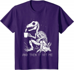 Naljakas skeleti dinosauruse kost&uuml;&uuml;m, gooti unisex naiste Halloweeni T-s&auml;rk naistele, naistele, lastele Graafilised T-s&auml;rgid, puuvillased igap&auml;evased s&auml;rgid 4XL