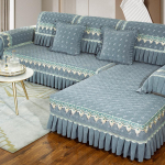 Winter Baby Velvet diivanipadi Four Seasons universaalne diivani kate Paksendatud talvine masinas pestav diivanikate 70*70 elevandiluuvalge