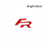 Autodekoratsioon 3D metallist FR logoga k&uuml;lgporitiiba tagumine pagasiruumi kleebis eesmine grilli embleemi kleebis Leon Cupra Ibiza Altea Exeo tarvikute jaoks