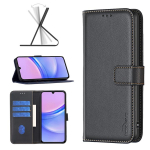 Rahakott ehtsast nahast ajastu peanaha kate kaardipesa aluse magnetilise klapiga &uuml;mbrisega Samsung Galaxy Xiaomi Redmi iPhone OPPO Realme Honor Moto OnePlus jaoks Galaxy A05 must
