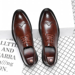 Euroopa stiilis meeste prossist nahast kingad &Auml;rijalatsid vabaaja nahast kingad Nahast meeste nahast kingad 41 pruun